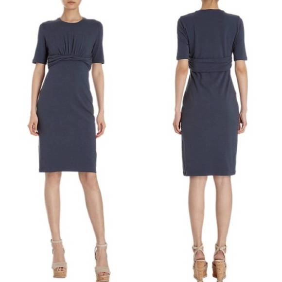Carven Dresses & Skirts - $489 Carven Dress Jersey Wrap Waist Size Large